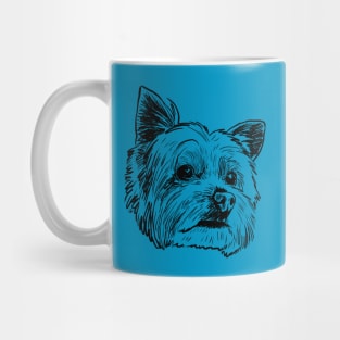 Yorkie Sketch Mug